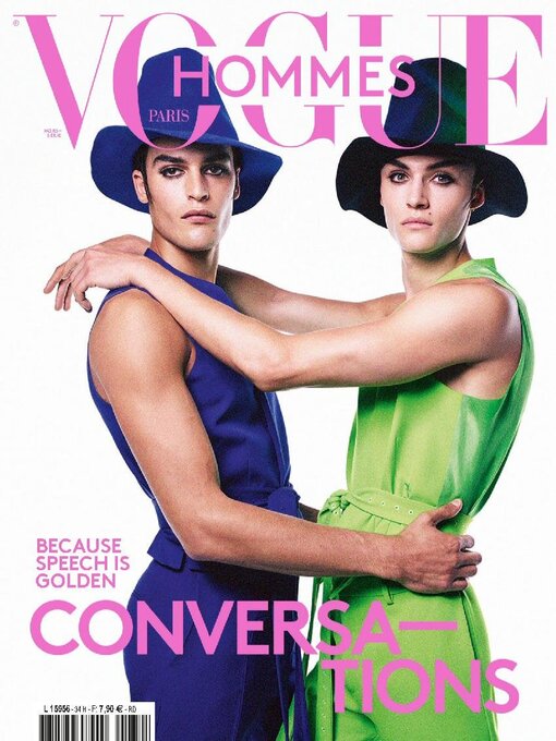 Cover image for Vogue hommes English Version: Fall - Winter 2021 - 2022